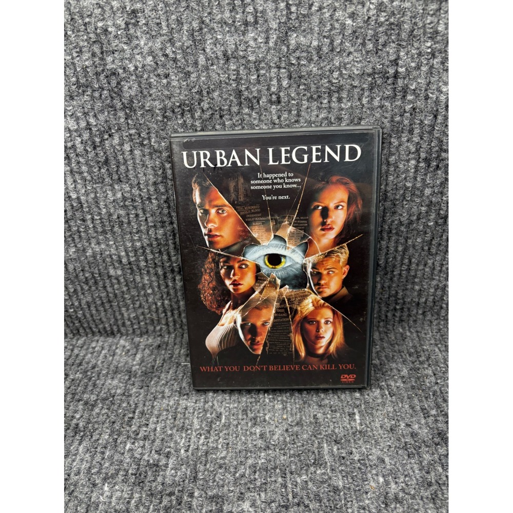 Urban Legend DVD 1998 Horror Movie Jared Leto Alicia Witt Slasher Film 03091